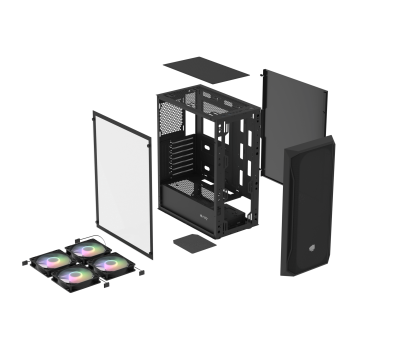 Obudowa Fury SH4F RGB Black